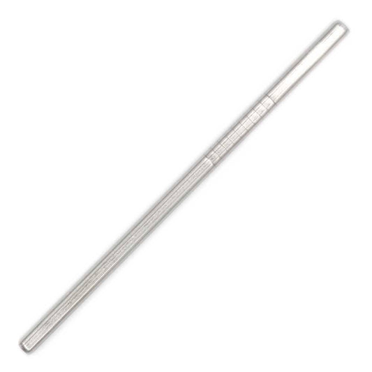 Thin Short (Cocktail) Stainless Steel Straw 6mm