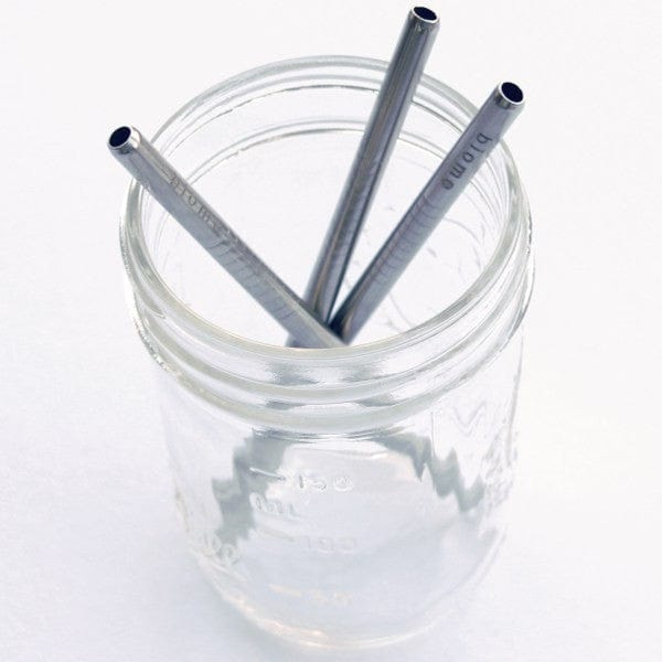 Thin Short (Cocktail) Stainless Steel Straw 6mm
