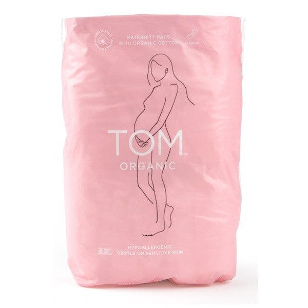 Tom Organic Cotton Maternity Pads 12pk