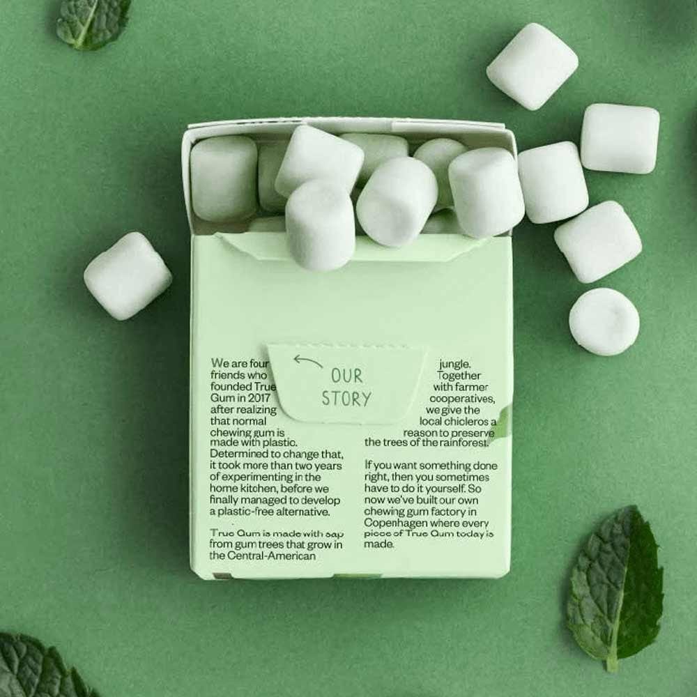 True Gum Biodegradable Gum - Mint