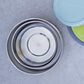 U Konserve Stainless Steel Nesting Trio - Clear Silicone