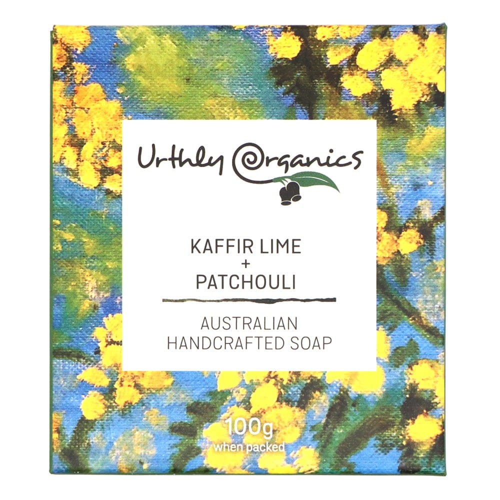 Urthly Organics Soap Bar - Kaffir Lime & Patchouli