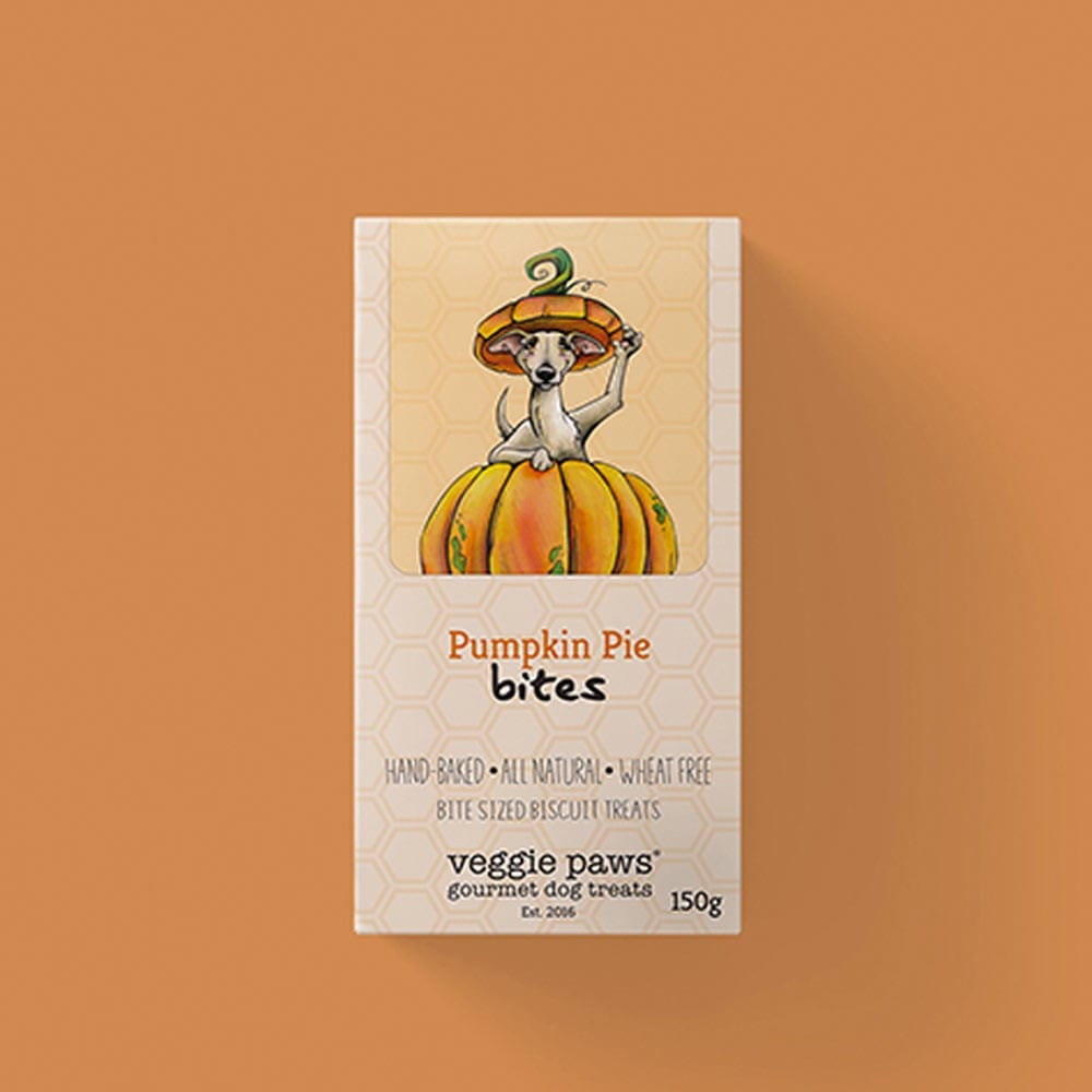Veggie Paws Bites 150g - Pumpkin Pie