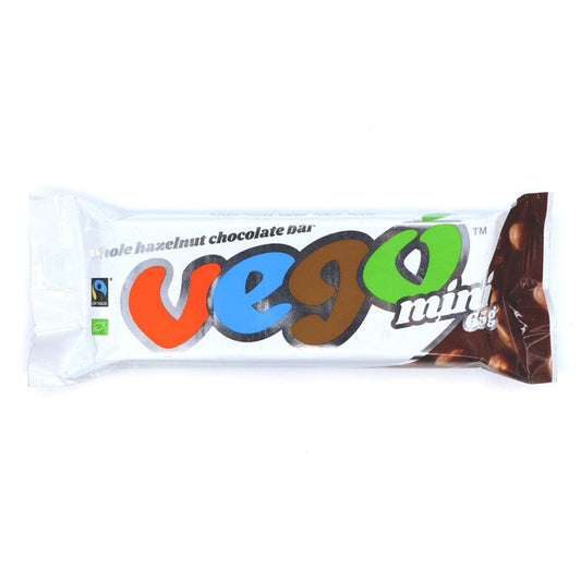 VEGO Mini Whole Hazelnut Chocolate Bar 65g