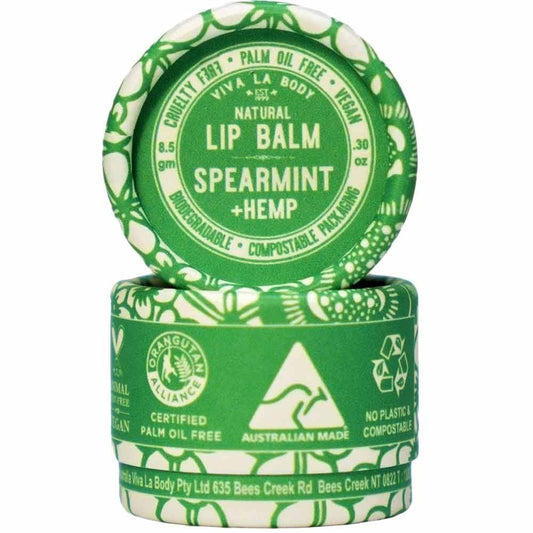 Viva La Body Vegan Lip Balm - Spearmint & Hemp