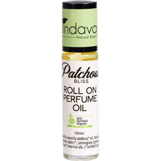 Vrindavan Certified Organic Perfume Oil - Patchouli Bliss