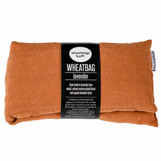 WheatBags Love Linen Luxe Lavender Heat Pack - Copper