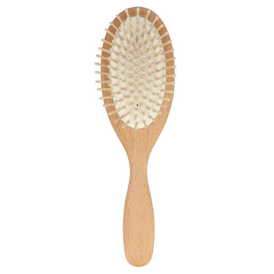 Wooden Hair & Scalp Brush - Oval