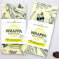 WRAPPA Beeswax Organic Cotton and Wax Wrap - Jumbo Individual