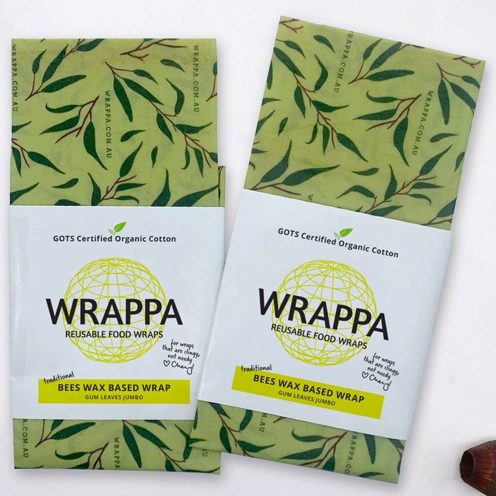 WRAPPA Beeswax Organic Cotton and Wax Wrap - Jumbo Individual