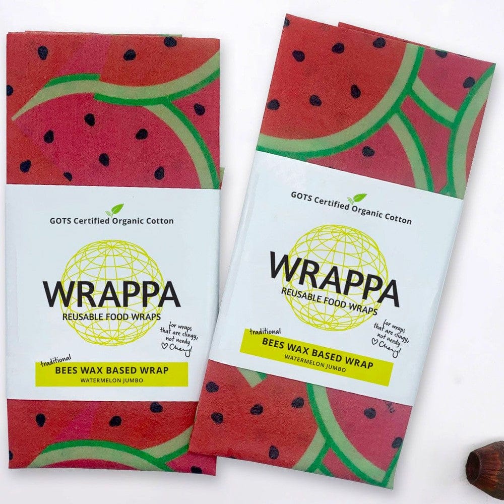 WRAPPA Beeswax Organic Cotton and Wax Wrap - Jumbo Individual