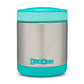 Yumbox Zuppa Insulated Food Jar with Spoon 415ml - Caicos Aqua